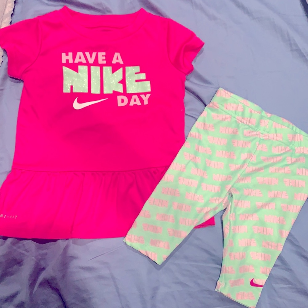 Nike baby girl 2 piece outfit